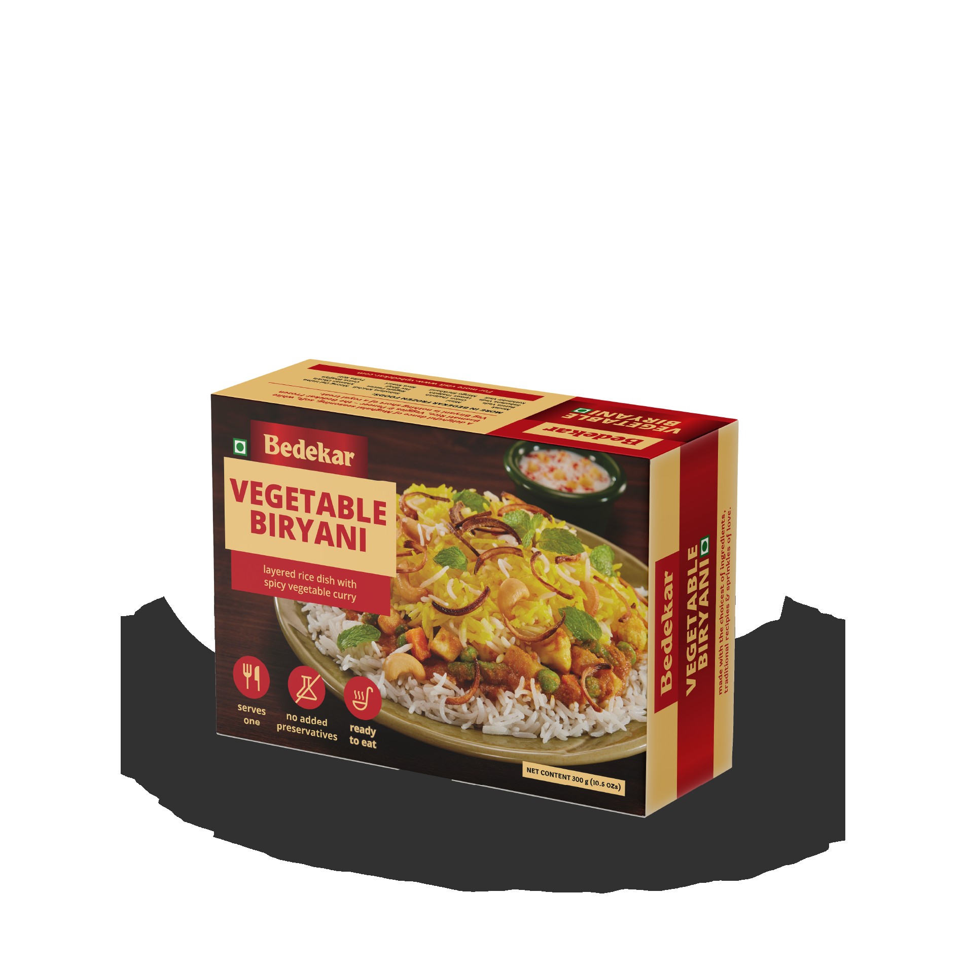 BEDEKAR VEGETABLE BIRYANI 300 GM