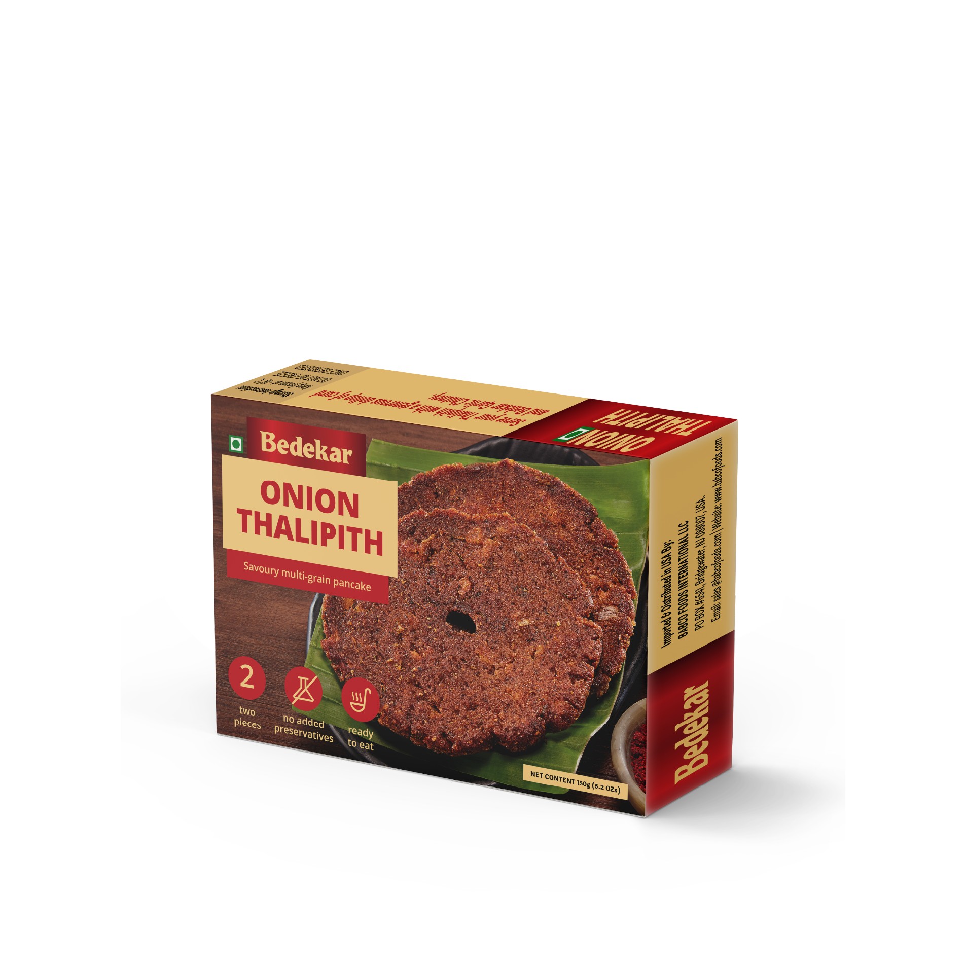 Bedekar Onion Thalipith 150 GM