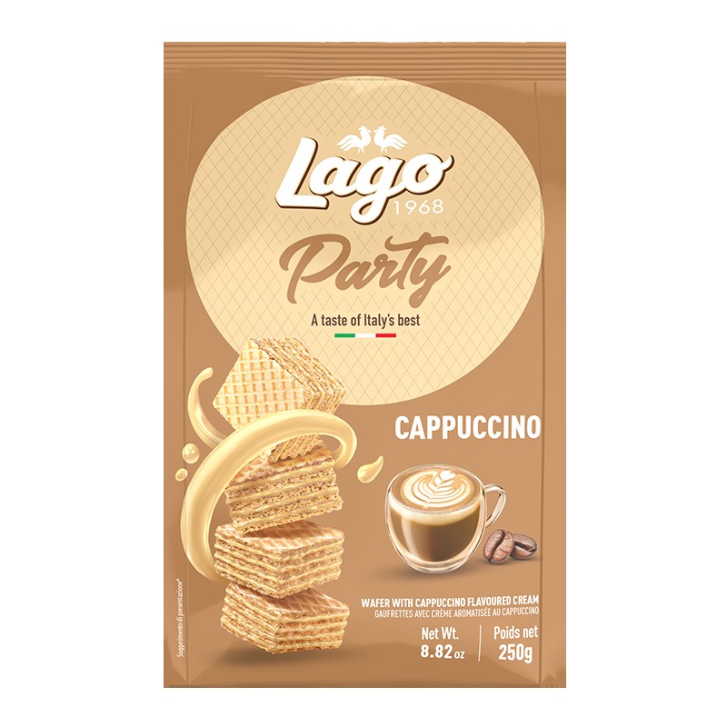 Lago Cappucci Party Wafer 250 GM