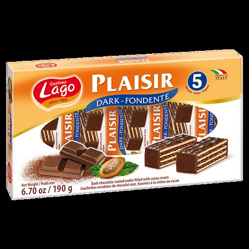 Lago Plaisir Dark Fondente 190 GM
