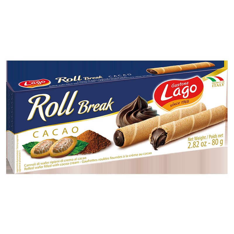 Lago Roll Chocolate 80 GM
