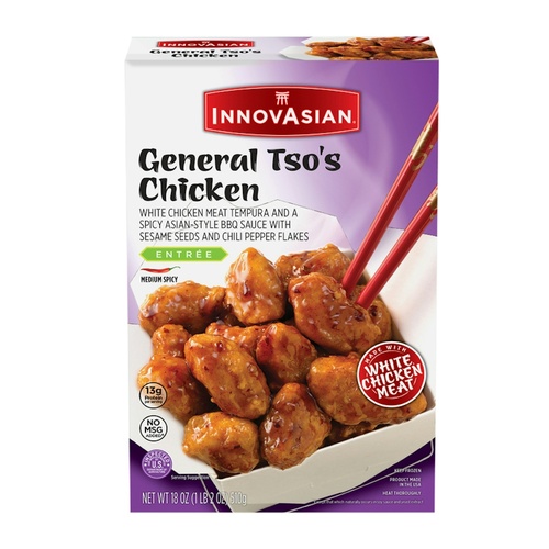 INNOVASIAN GENERAL TSO CHICKEN           18 OZ