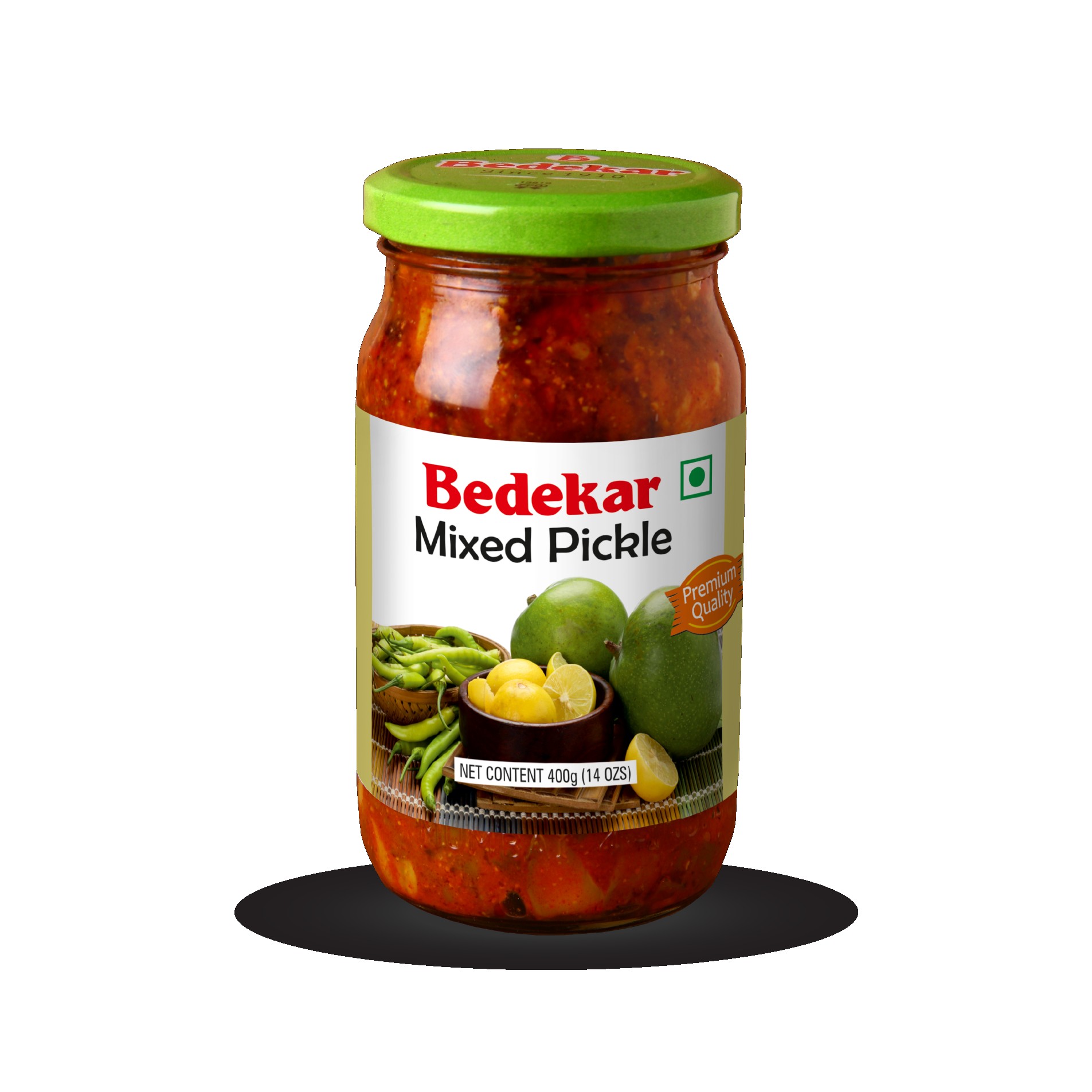 BEDEKAR MIXED PICKLE 400 GM
