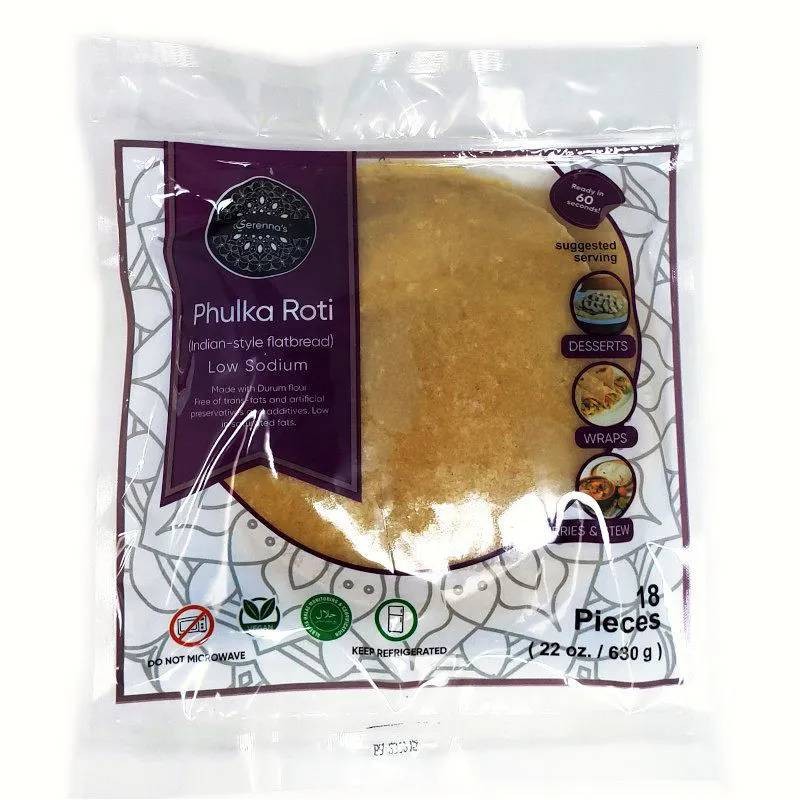 SERENNAS PHULKA ROTI 18 Each