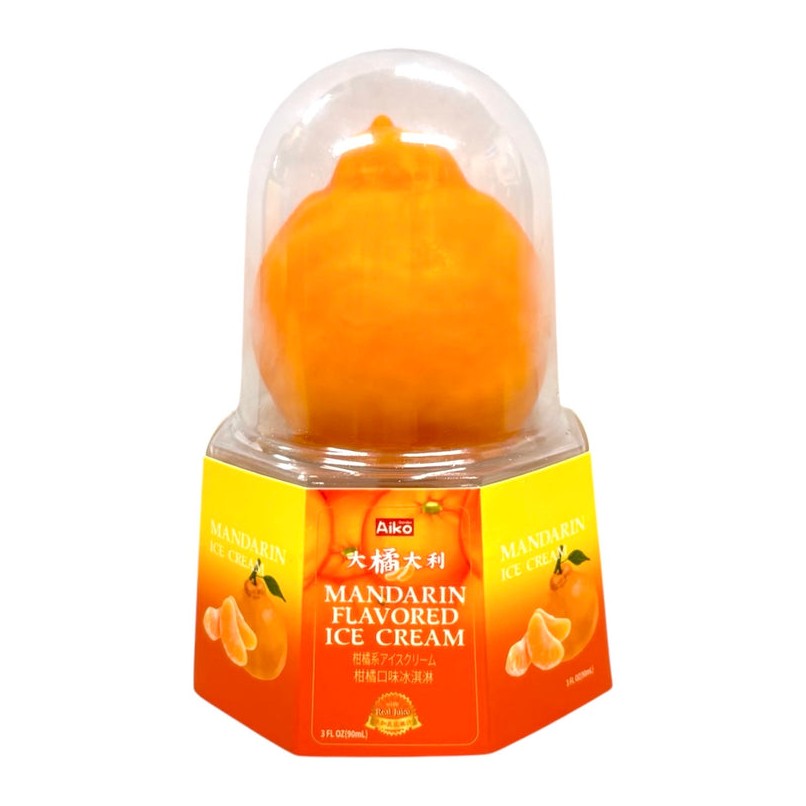 AIKO MANDARIN FLAVORED ICE CREAM 75 GM