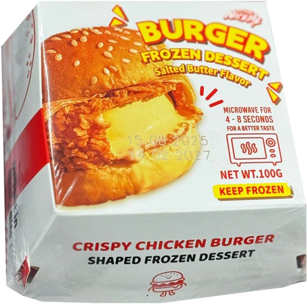 NICEME BURGER FROZEN DESSERT 100 GM