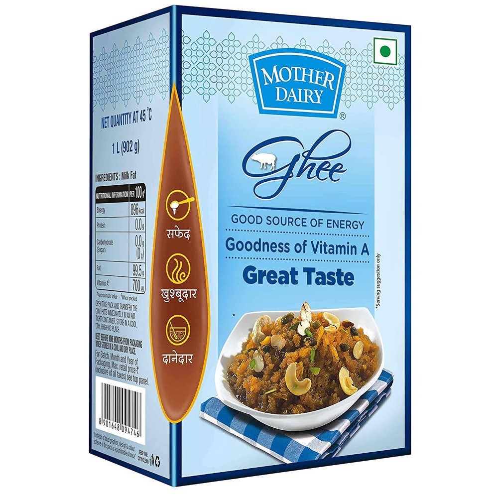Mother Dairy Pure Desi Ghee 0.88 LBS