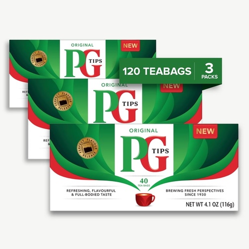 PG Tips Black Tea 3 PACK
