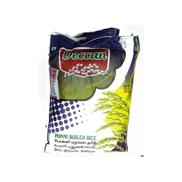 DECCAN PONNI BOILED RICE 4 LBS
