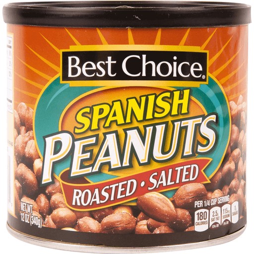 BEST CHOICE SPANISH PNUT                 1 OZ