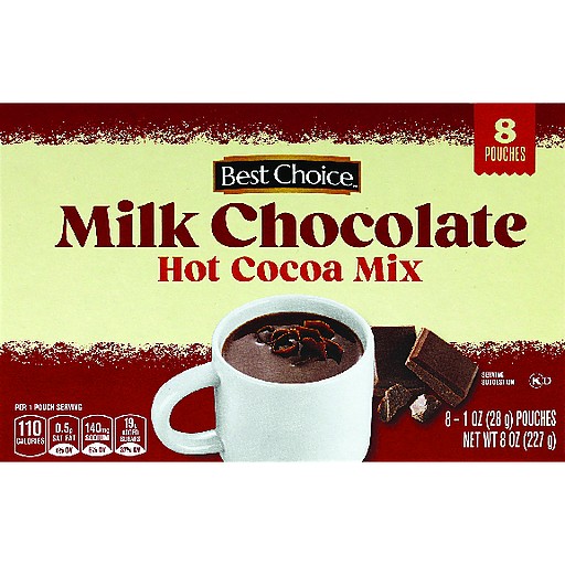 BEST CHOICE HOT COCOA MIX                10 COUNT