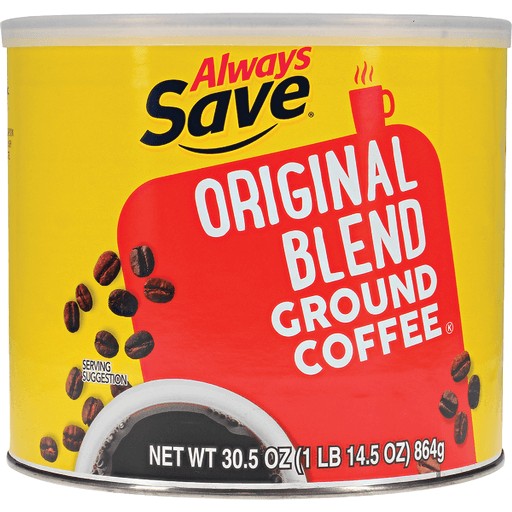 AL SAVE FACM COFFEE                      30.5 OZ