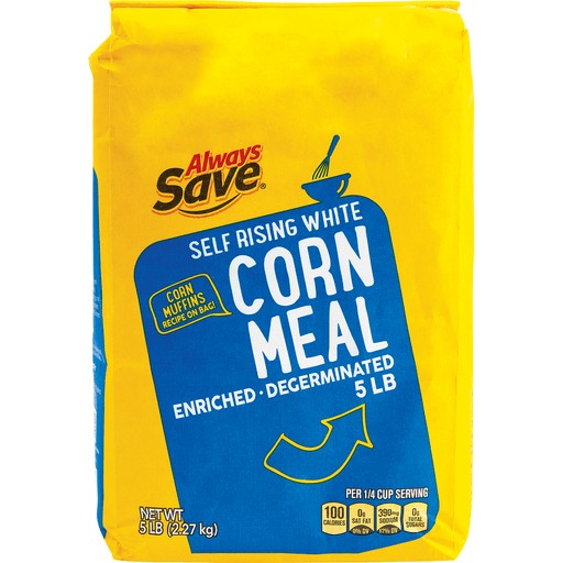 ALWAYS SAVE SELF RISE CORN MEAL 5 LB     5 LBS