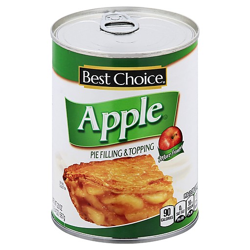 BEST CHOICE APPLE PIE FILLING            20 OZ