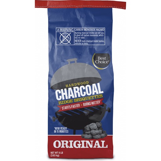BEST CHOICE HARDWOOD CHARCOAL            1 LBS
