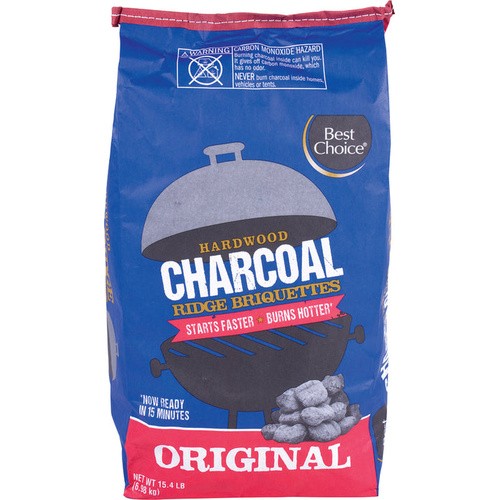 BEST CHOICE HARDWOOD CHARCOAL 16 LBS