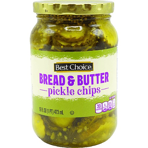 BEST CHOICE BREAT & BUTTER PICKLE        16 OZ