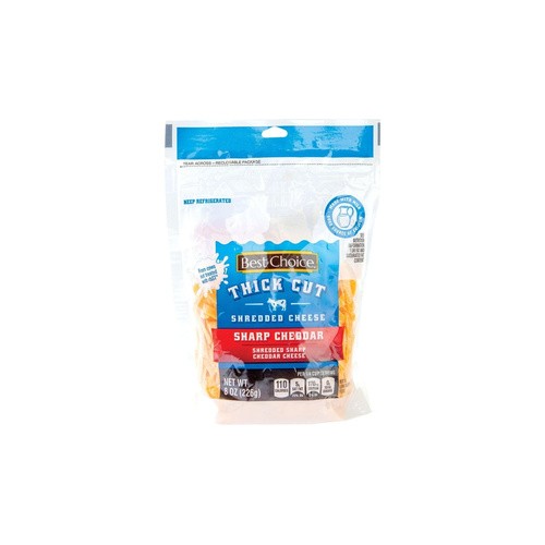 BEST CHOICE SHARP CHEDDAR CHEESE 8 OZ