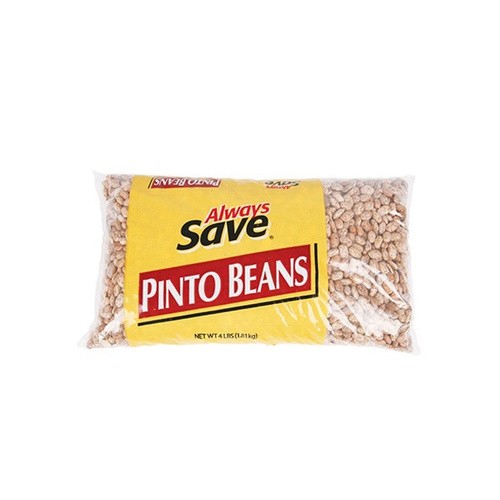 ALWAYS SAVE PINTO BEANS 4 LB. 4 LBS