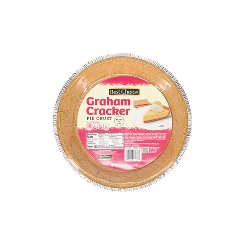 BEST CHOICE GRAHAM PIE CRST              6 OZ