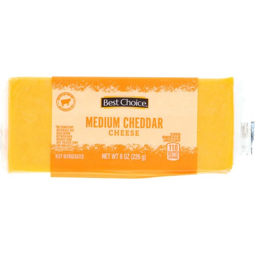 BST CH MED CHEDAR CHUNK                  8 OZ