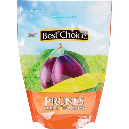 BEST CHOICE PITTED PRUNES                1 OZ