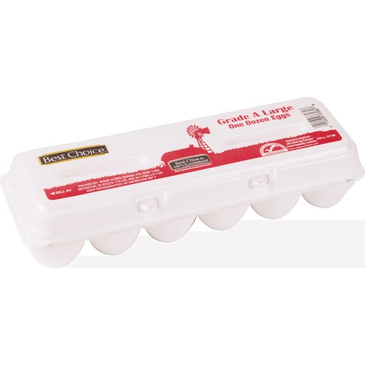 BEST CHOICE LARGE EGGS                   1 CASE