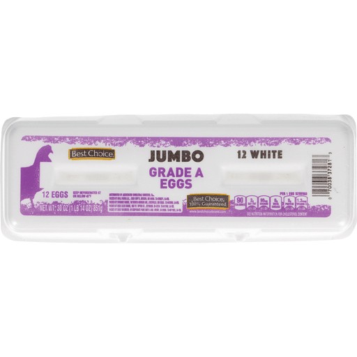 BEST CHOICE JUMBO EGGS                   1 CASE