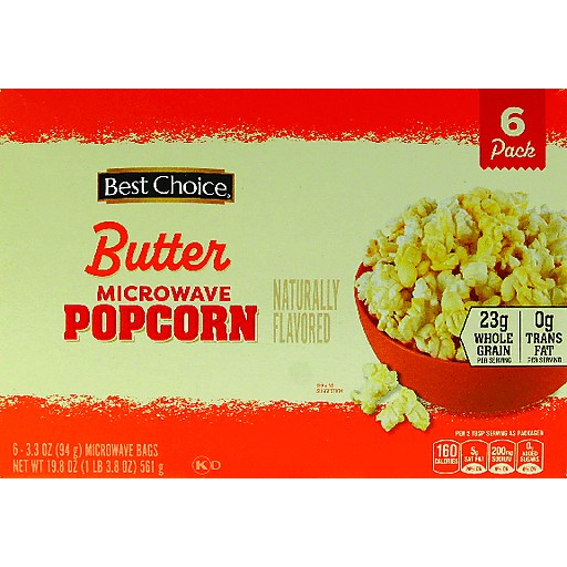 BEST CHOICE REGULAR BUTTER               1 COUNT