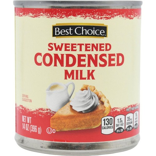 BEST CHOICE SWEETENED CONDENSED MILK 14 OZ