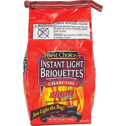 BEST CHOICE INSTANT LIGHT CHARCOAL       1 LBS