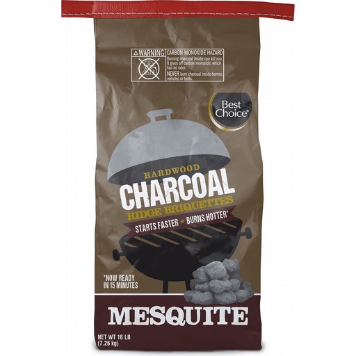 BEST CHOICE MESQUITE CHARCOAL            1 LBS