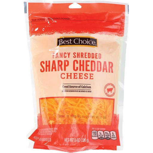 BEST CHOICE FANCY SHPARP SHD CHS         8 OZ