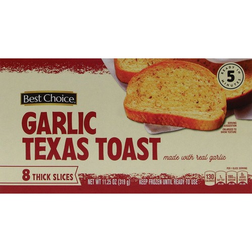 BEST CHOICE TEXAS GARLIC TOAST           8 COUNT