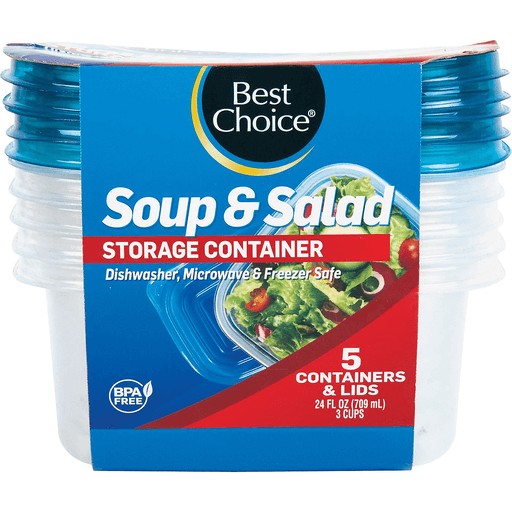 BEST CHOICE CONTAINER SOUP SALAD         1 COUNT