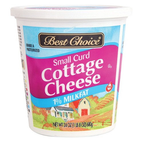 BEST CHOICE 1 COTTAGE CHEESE 24 OZ