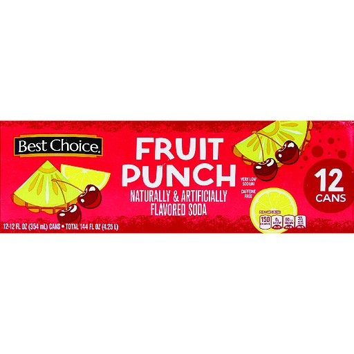 BST CH FRUIT PUNCH SODA                  1 OZ