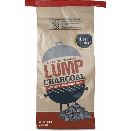 BEST CHOICE LUMP CHARCOAL                1 LBS