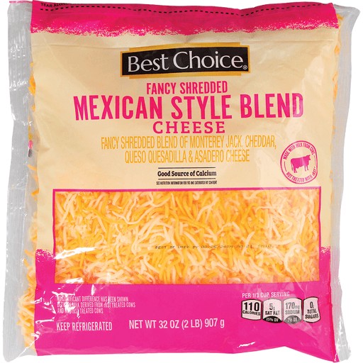 BEST CHOICE FANCY SHRD MEX               32 OZ