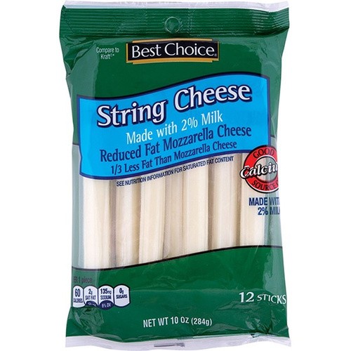 BEST CHOICE STRING CHEESE                10 OZ