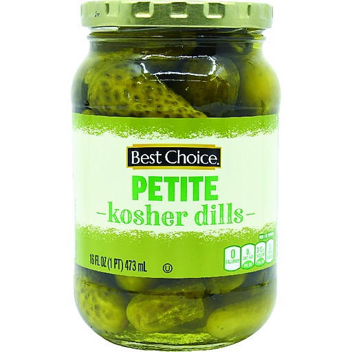 BEST CHOICE KOSHER PETITE DILLS          1 OZ