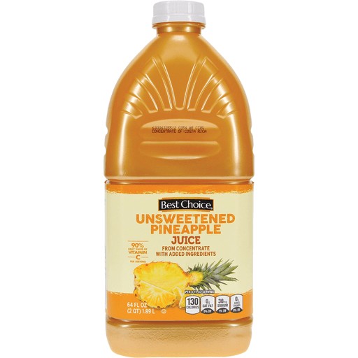BEST CHOICE 100  PINEAPPLE JUICE         1 OZ