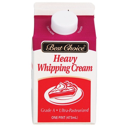 BEST CHOICE HEAVY WHIPPING CREAM 16 OZ