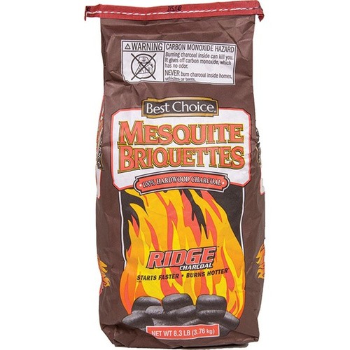 CHOICE MESQUITE CHARCOAL                 8 LBS