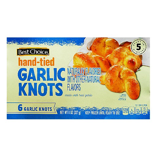 GARLIC KNOTS                             1 OZ