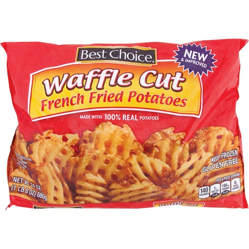 BEST CHOICE WAFFLE FRIES 24 OZ