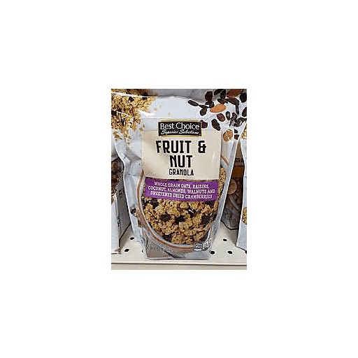 BEST CHOICE FRUIT & NUT GRANOLA          11 OZ