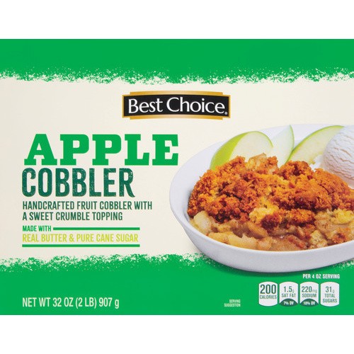 BEST CHOICE APPLE COBBLER                32 OZ