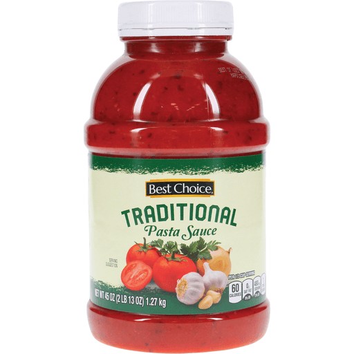 BEST CHOICE TRADITIONAL SPAGHETTI SC     45 OZ