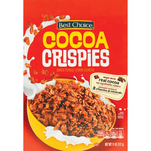 BEST CHOICE COCOA CRISPIES               11 OZ